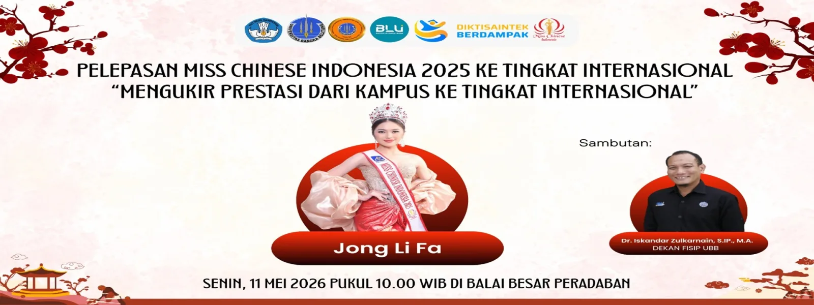 Miss Chinese Indonesia goes to Internasional
