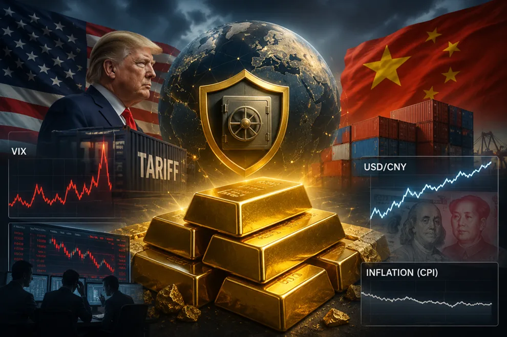 The Shield of Shiny Metal: How the Trump Trade War Cemented Gold’s Safe-Haven Status