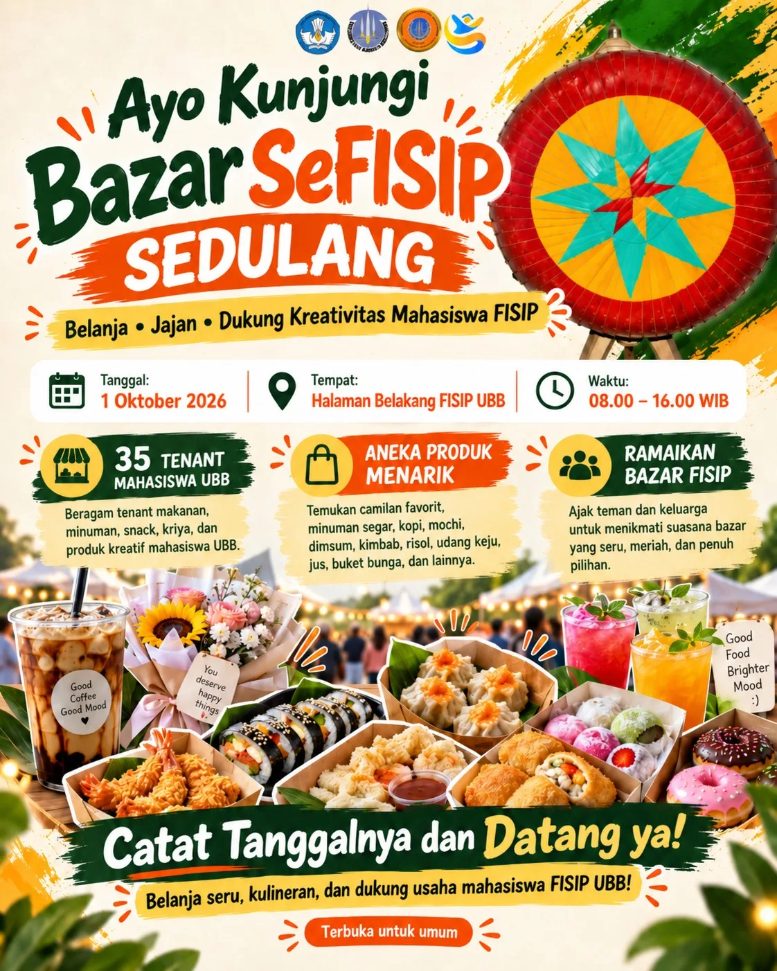 AYO KUNJUNGI BAZAR SeFISIP SEDULANG 2026!