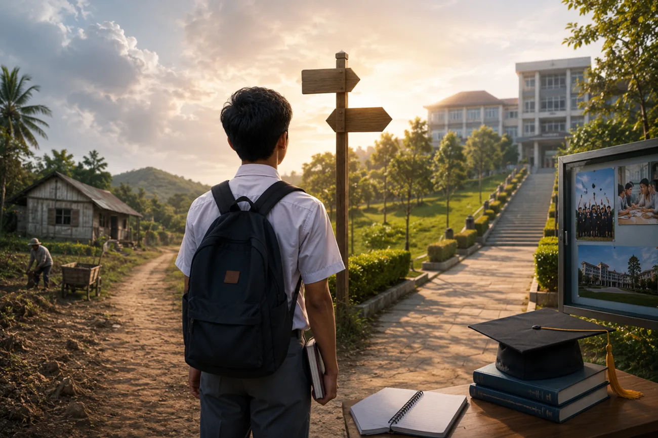 Beyond Economic Barriers: How Structural, Cultural, and School Strategies Shape Students' Intentions to Pursue Higher Education