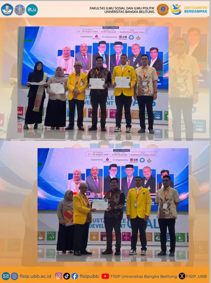 Dr. Novendra Hidayat Raih Penghargaan Best Presenter pada ICOSPALL ke-6 Tahun 2026