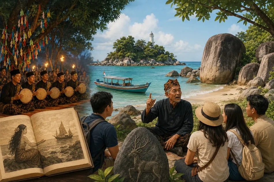 Study Finds Bangka Folklore Holds Untapped Potential for Literary Tourism
