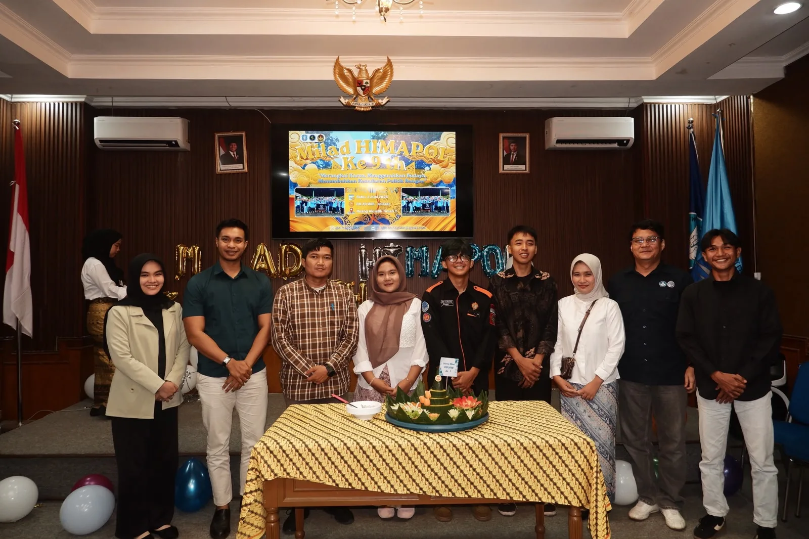 HIMAPOL UBB Rayakan Milad Ke-9, Teguhkan Semangat Berkarya dan Kesadaran Politik Mahasiswa