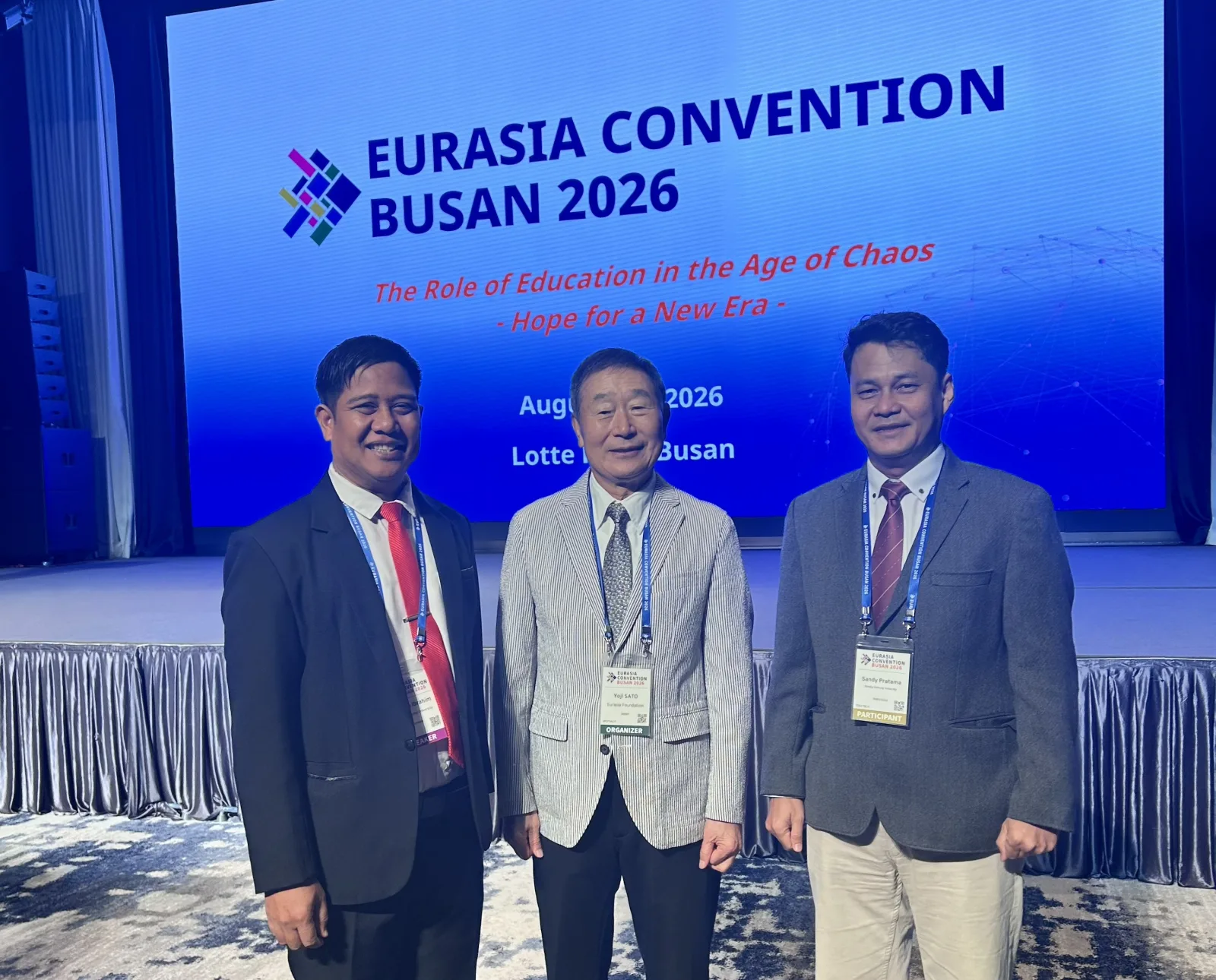 Dua Akademisi UBB Bawa Isu Kebijakan Pendidikan Indonesia ke Konvensi Eurasia di Korea Selatan