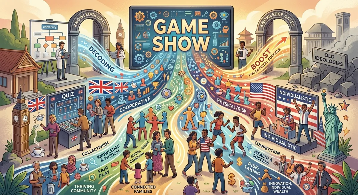 Decoding the Screen: How British and American Game Shows Silently Shape Cultural Ideologies