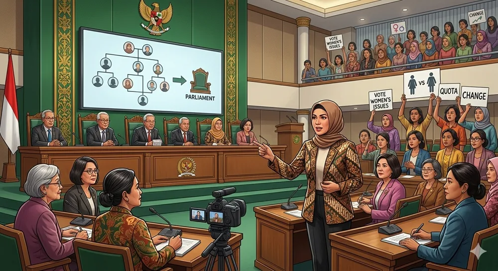 Beyond Numbers: Why Indonesia Still Lacks Substantive Representation for Women in Parliament