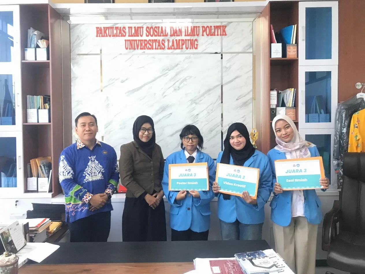 Mahasiswa FISIP UBB Raih Juara Nasional di UNILA, FISIP Perkuat Jejaring Kemahasiswaan